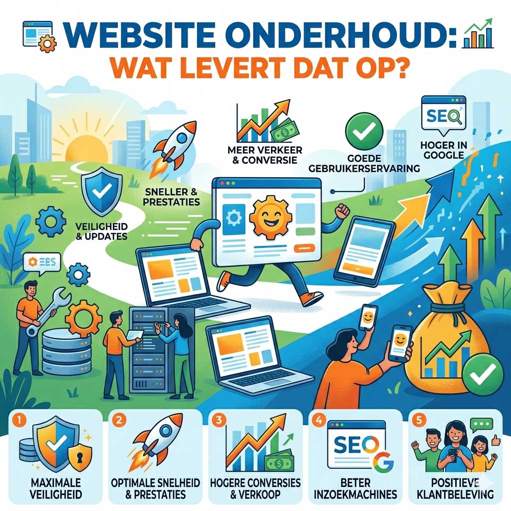 website updates voordelen